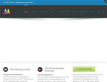 Tablet Screenshot of merchandisingconcepts.nl